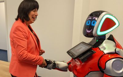 EU top politician Marion Walsmann visits Security Robotics