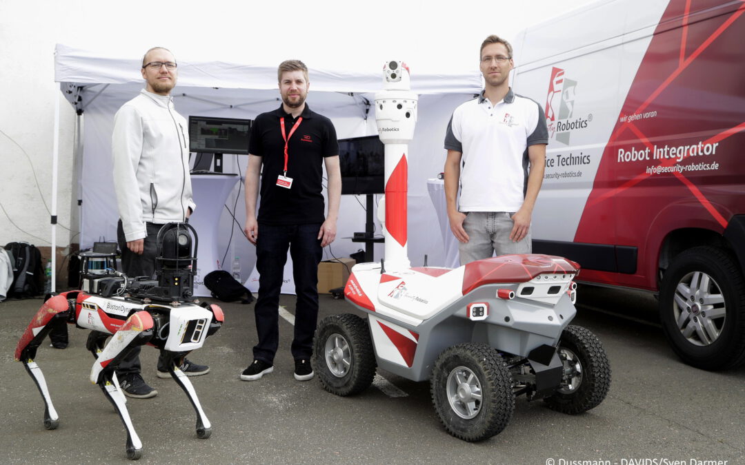 DUSSMANN & Security Robotics – Gemeinsam stark auf dem Sicherheits- und Innovationstag 2022