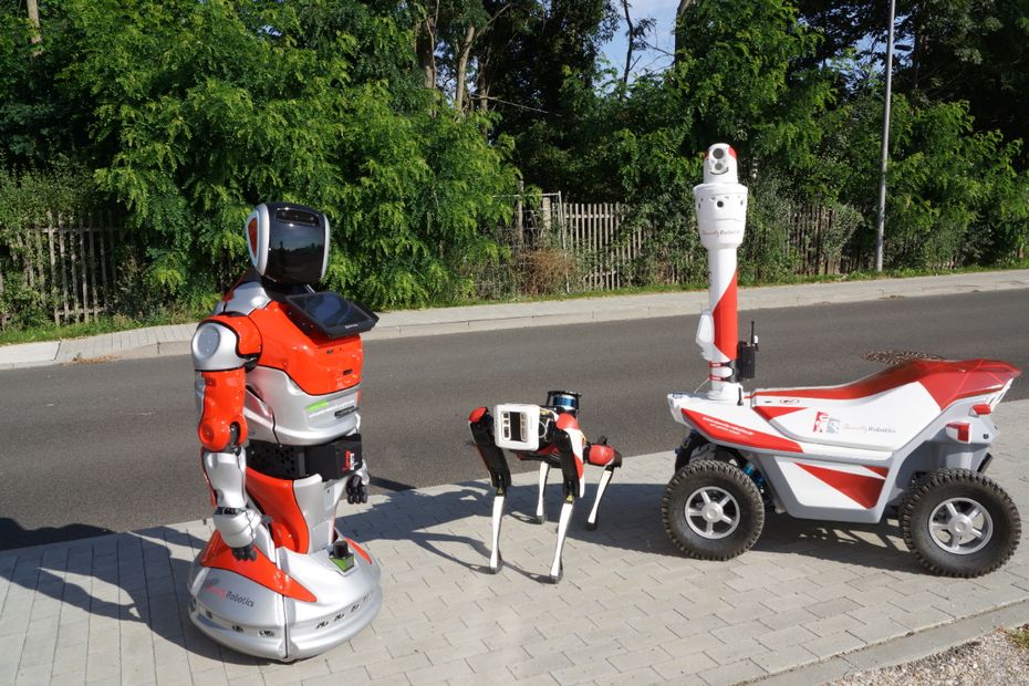 Sicherheitsroboter, der neue Standard
