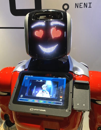 Digital X 2023 Promobot loves you