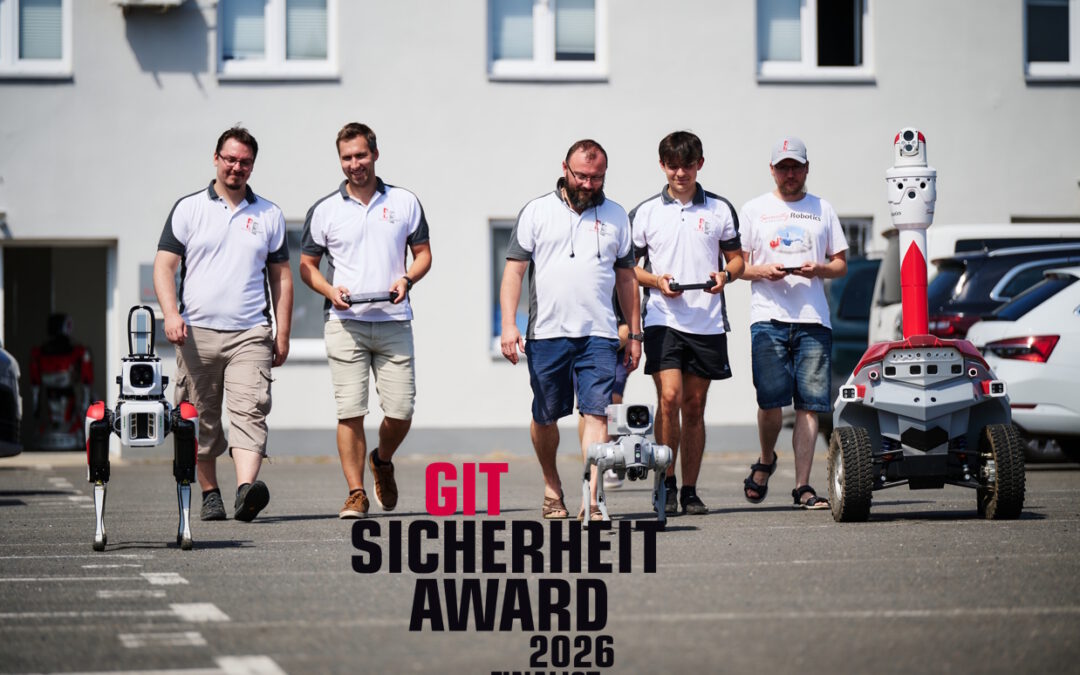 Security Robotics im Finale des GIT SECURITY AWARD 2026