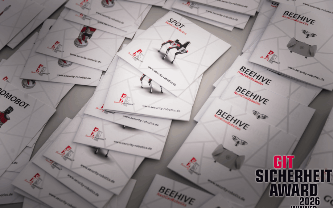 Security Robotics gewinnt Platz 2 beim GIT SICHERHEIT AWARD 2026 
